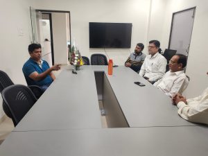 A Site Visit was made by Mr, Nitin Pawar, Joint Director, CDAC ACTS Pune.